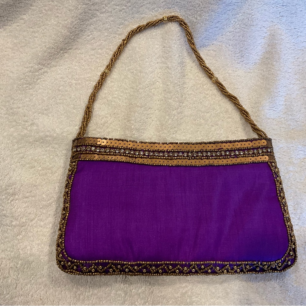 Clutch Bag, handmade and beaded clutch